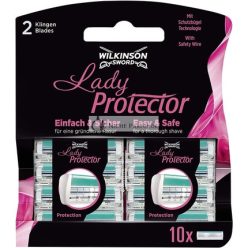   Wilkinson Sword Lady Protector Razor Blades for Women's Razor 10 Count