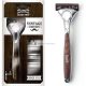 Wilkinson Quattro Vintage Razor + 4 Replacement Blades