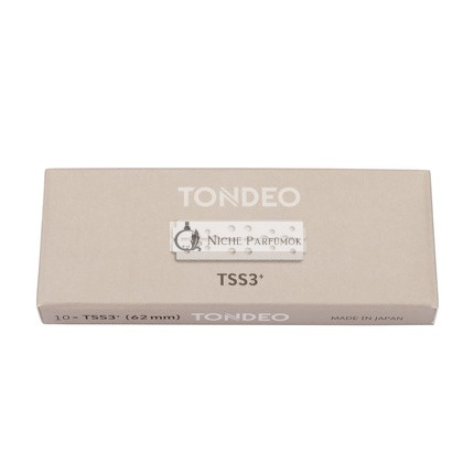 TONDEO TSS3+ Razor Blades 10 Stainless Double Blades for TONDEO Razors
