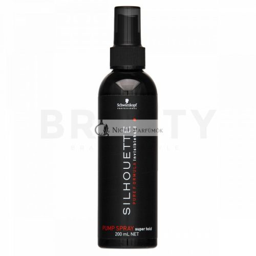 Schwarzkopf Professional Silhouette Pump Spray Super Hold Hair Spray for All Hair Types 200 ml