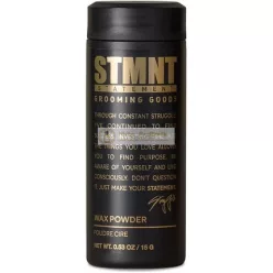   STMNT Grooming Goods Wax Powder 15g Semi-Matte Finish Added Grip and Volume Medium Control Easy To Wash Out Fuller Feeling Hair