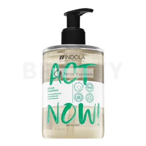 Indola Act Now! Repair Shampoo Nourishing Shampoo for Damaged Hair 300 ml
