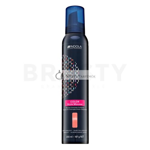 Indola Color Style Mousse Semi-Permanent Hair Color Foam Soft Apricot 200 ml