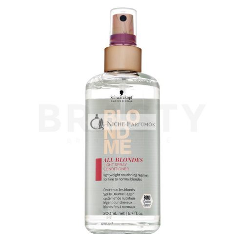 Schwarzkopf Professional BlondMe All Blondes Light Spray Conditioner for Blonde Hair 200 ml