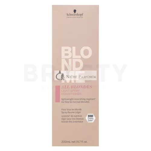 Schwarzkopf Professional BlondMe All Blondes Light Spray Conditioner for Blonde Hair 200 ml