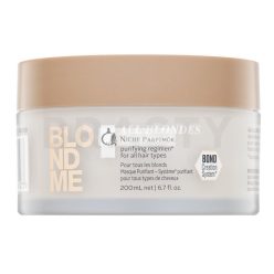  Schwarzkopf Professional BlondMe All Blondes Detox Mask strengthening mask for blonde hair 200 ml