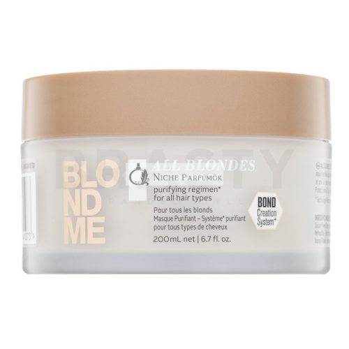 Schwarzkopf Professional BlondMe All Blondes Detox Mask strengthening mask for blonde hair 200 ml