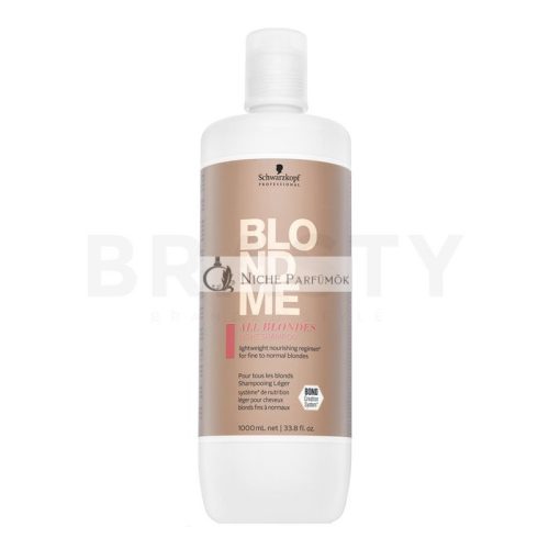 Schwarzkopf Professional BlondMe All Blondes Light Shampoo Nourishing Shampoo for Blonde Hair 1000 ml