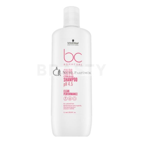Schwarzkopf Professional BC Bonacure Color Freeze Shampoo pH 4.5 Clean Performance Protective Shampoo for Colored Hair 1000 ml