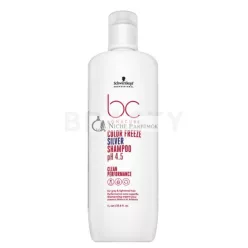   Schwarzkopf Professional BC Bonacure Color Freeze Silver Shampoo pH 4.5 Clean Performance Shampoo for Platinum Blonde and Gray Hair 1000 ml