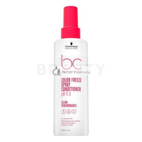 Schwarzkopf Professional BC Bonacure Color Freeze Spray Conditioner pH 4.5 Clean Performance Leave-In Conditioner for Colored and Highlighted Hair 200 ml