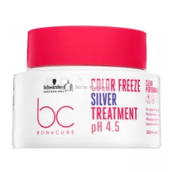   Schwarzkopf Professional BC Bonacure Color Freeze Silver Treatment pH 4.5 Clean Performance Mask for Platinum Blonde and Gray Hair 200 ml