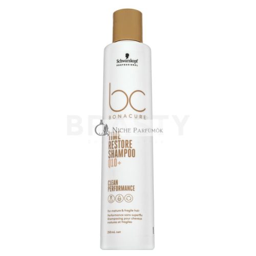 Schwarzkopf Professional BC Bonacure Time Restore Shampoo Q10+ Shampoo for Mature Hair 250 ml