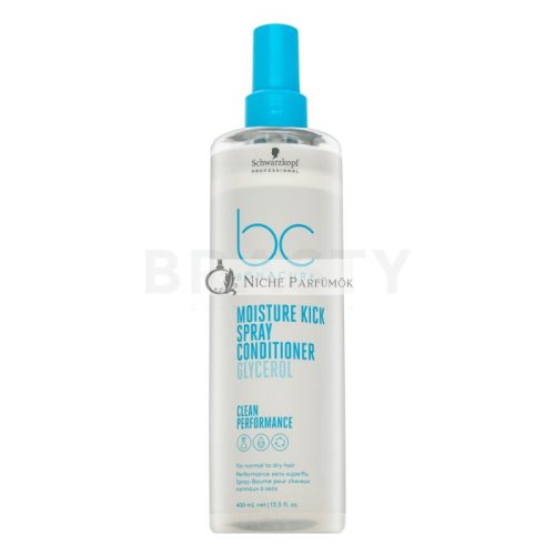 Schwarzkopf Professional BC Bonacure Moisture Kick Spray Conditioner Glycerol Leave-In Conditioner with Hydrating Ingredients 400 ml