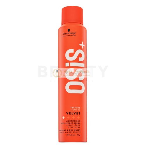 Schwarzkopf Professional Osis+ Velvet Hair Spray for Light Fixation 200 ml