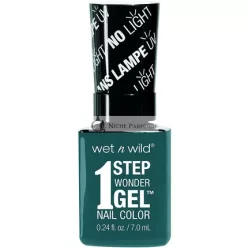   Wet N Wild Un-Teal Next Time 1 Step Wonder Gel Nail Color Nail Enamel – 7 Ml