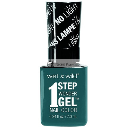 Wet N Wild Un-Teal Next Time 1 Step Wonder Gel Nail Color Nail Enamel – 7 Ml