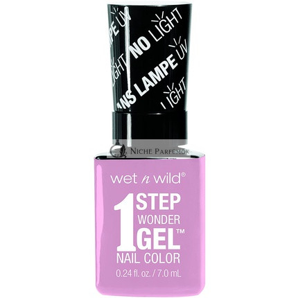 Wet N Wild Pinky Swear 1 Step Wonder Gel Nail Color Nail Enamel – 7 Ml