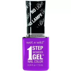   Wet n Wild Bye Feluschia 1 Step Wonder Gel Nail Color Nail Enamel 7ml
