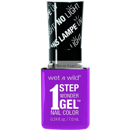 Wet n Wild Bye Feluschia 1 Step Wonder Gel Nail Color Nail Enamel 7ml