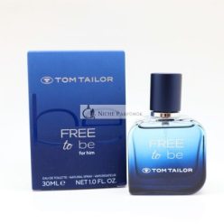 Tom Tailor Free To Be For Him Eau De Toilette 30 Ml
