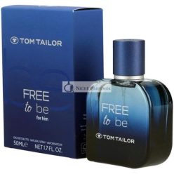 TOM TAILOR Free to be for Him Eau de Toilette Spray 50ml