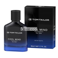   Tom Tailor Cool Mind 50ml Eau de Toilette for Men with Woody-Amber Notes Vegan Perfume with Cardamom, Cinnamon, Patchouli, Vanilla & Sandalwood Light, Cool & Calm