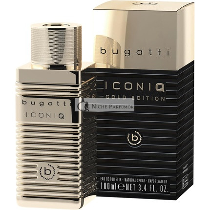 Bugatti Iconiq Gold Edition Men's Perfume 100ml Eau De Toilette
