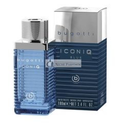   Bugatti Iconiq Blue Perfume for Men 100ml - Aromatic Aquatic Amber