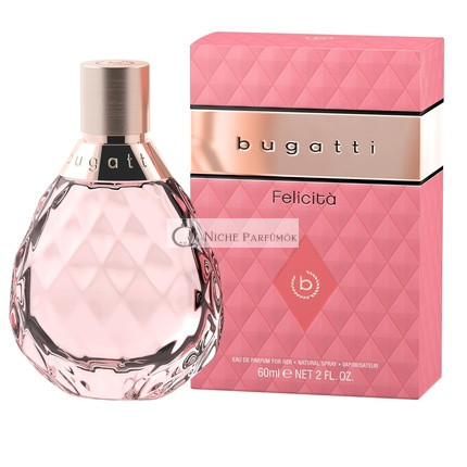 Bugatti Felicita Rosa Eau de Parfum 60ml - Floral Women's Perfume