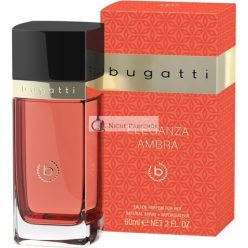   Bugatti Eleganza Ambra Women's Perfume Eau de Parfum 60ml - Powerful Combination of Cherry, Poppy, Musk & Vanilla - Floral Scent