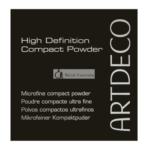 Artdeco High Definition Compact Powder púder az egységes és világosabb arcbőrre 22 Medium Honey Beige 10 g