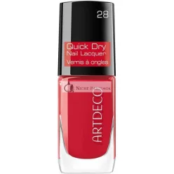 ARTDECO Quick Dry Nail Lacquer Vegan 10ml 28 Cranberry Syrup