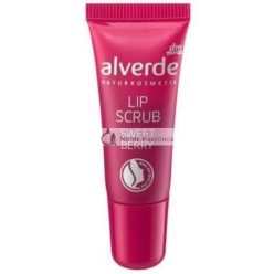   Alverde Sweet Berry Lip Exfoliator - 8ml Natural Berry Infused Nourishing Scrub For Smooth Lips