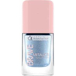   Catrice Brave Metallics Nail Polish 10.5ml No. 03 Million Dollars Baby Blue Metallic Long-Lasting