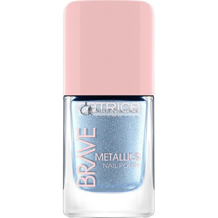 Catrice Brave Metallics Nail Polish 10.5ml No. 03 Million Dollars Baby Blue Metallic Long-Lasting