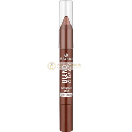 Essence Blend & Line Eyeshadow Stick 04 Brown Long-lasting Highly Pigmented with Oils Vegan Microplastic-free Nanoparticle-free Perfume-free 1.8g