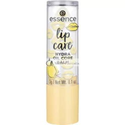   essence Hydra Oil Core Balm Lip Balm White Moisturizing Regenerating Nourishing Natural Vegan Paraben-Free Microplastic-Free Nanoparticle-Free 3g