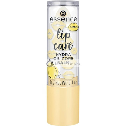 essence Hydra Oil Core Balm Lip Balm White Moisturizing Regenerating Nourishing Natural Vegan Paraben-Free Microplastic-Free Nanoparticle-Free 3g