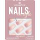 Essence Nails in Style Artificial Fingernails No. 16 Nude Express Result Immediate Result Glossy Color Intensive Nanoparticle Free Café au Lait