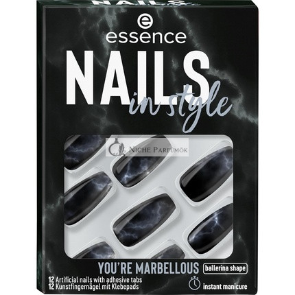Essence Nails in Style Artificial Fingernails 17 You're Marbellous