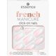 Essence French Manicure Click-On Nails Nude 12pcs