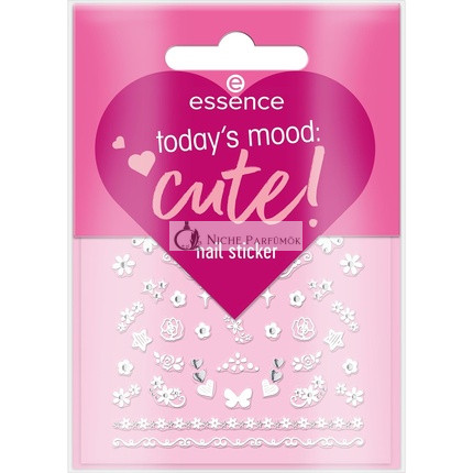 Essence Today's Mood Cute Nail Sticker White Covering Easy to Remove