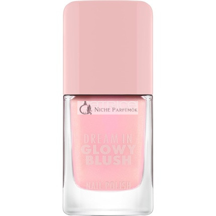 Catrice Dream In Glowy Blush Nail Polish 080 Pink Long-Lasting Shimmering Acetone-Free Vegan Without Microplastic Particles Without Preservatives 10.5ml
