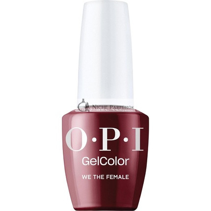 OPI GelColor Opaque Dark Red Creme UV Cure Gel Nail Polish