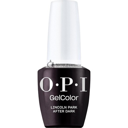 Opi Gelcolor Gel Nail Polish Opaque Dark Black & Gray Creme UV Cure