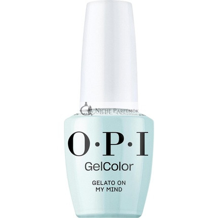 OPI GelColor Gel Nail Polish Opaque Soft Blue Creme UV Cure