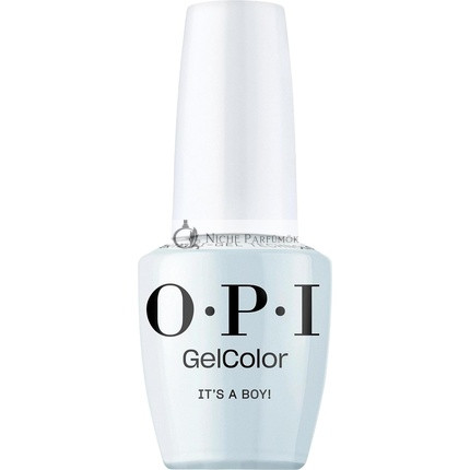 Opi Gelcolor Gel Nail Polish Opaque Soft Blue Creme UV Cure