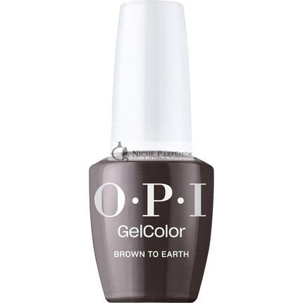 Opi Gelcolor Gel Nail Polish Opaque Dark Black & Gray Creme UV Cure
