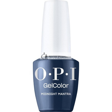 Opi Gelcolor Gel Nail Polish Opaque Dark Black & Gray Creme UV Cure